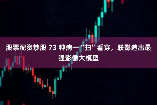 股票配资炒股 73 种病一“扫”看穿，联影造出最强影像大模型